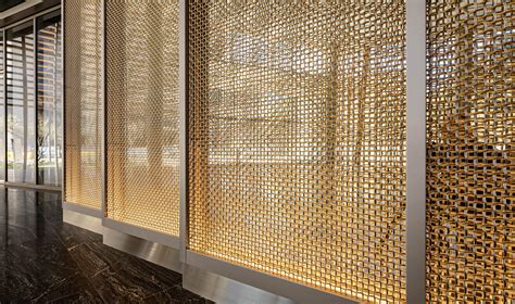 decorative brass mesh